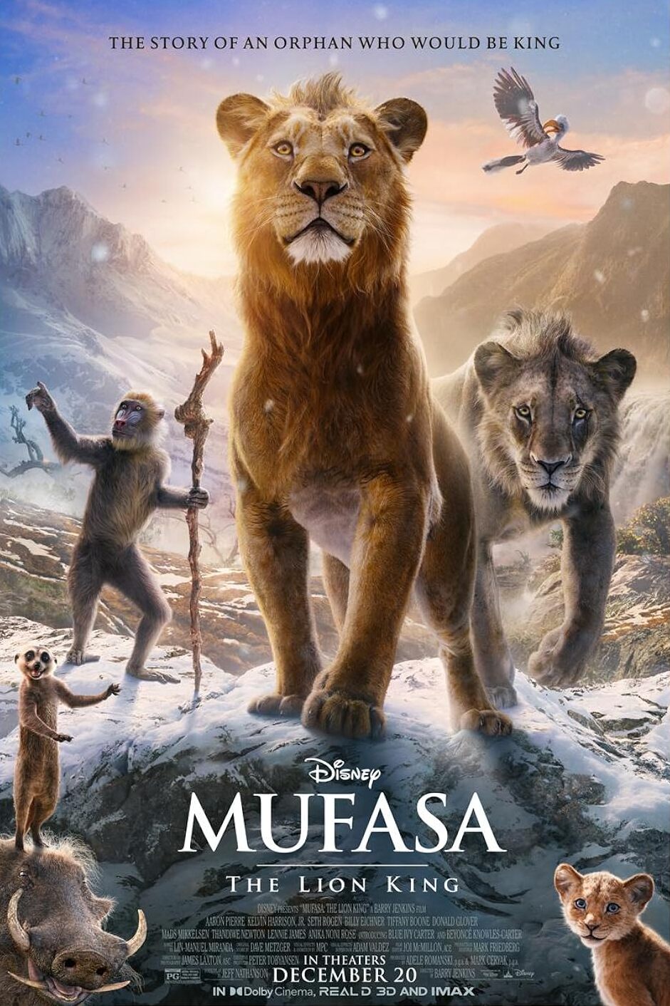 Mufasa The Lion King 2024 dubb Hindi Movie